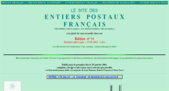 Desktop Screenshot of entierpostal.fr