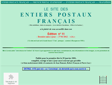 Tablet Screenshot of entierpostal.fr